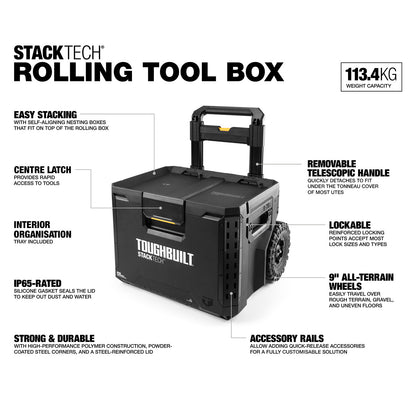 StackTech Rolling Tool Box