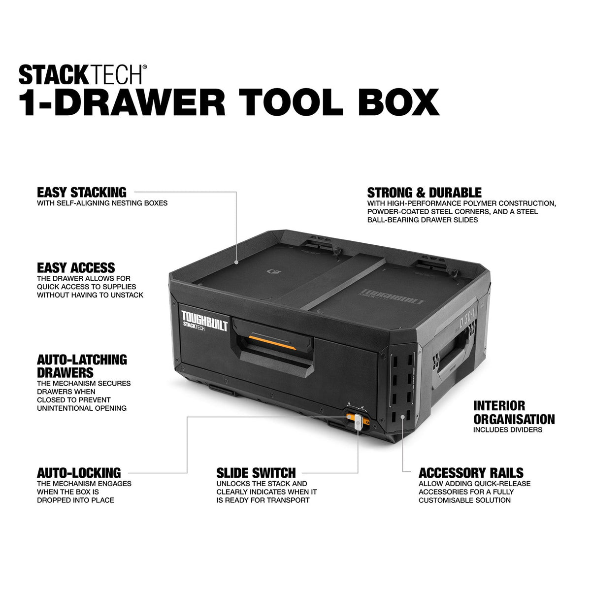StackTech 1 Drawer Tool Box