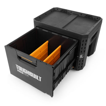StackTech® 1-Drawer Locking Box