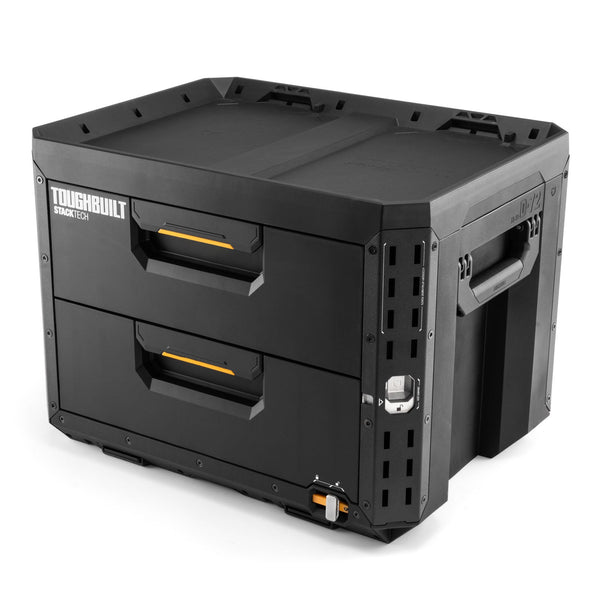 StackTech® 2-Drawer Locking Box