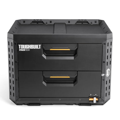 StackTech® 2-Drawer Locking Box