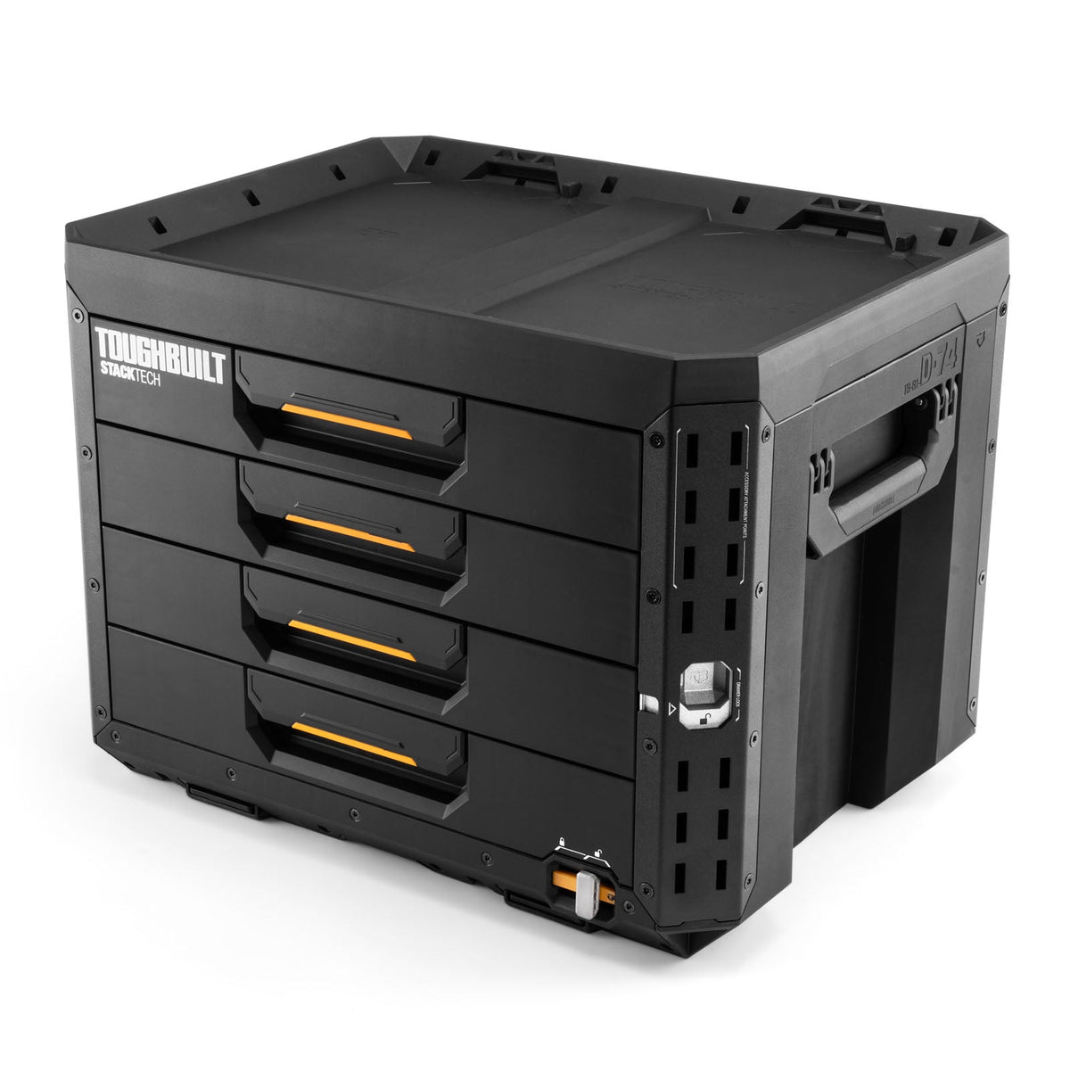 StackTech® 4-Drawer Locking Box
