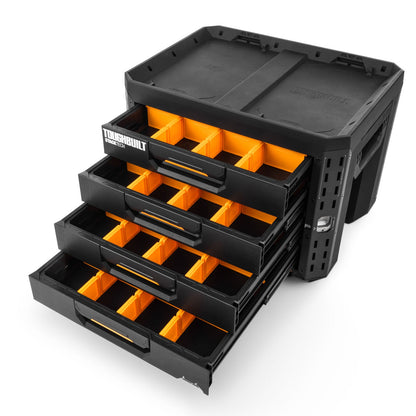 StackTech® 4-Drawer Locking Box