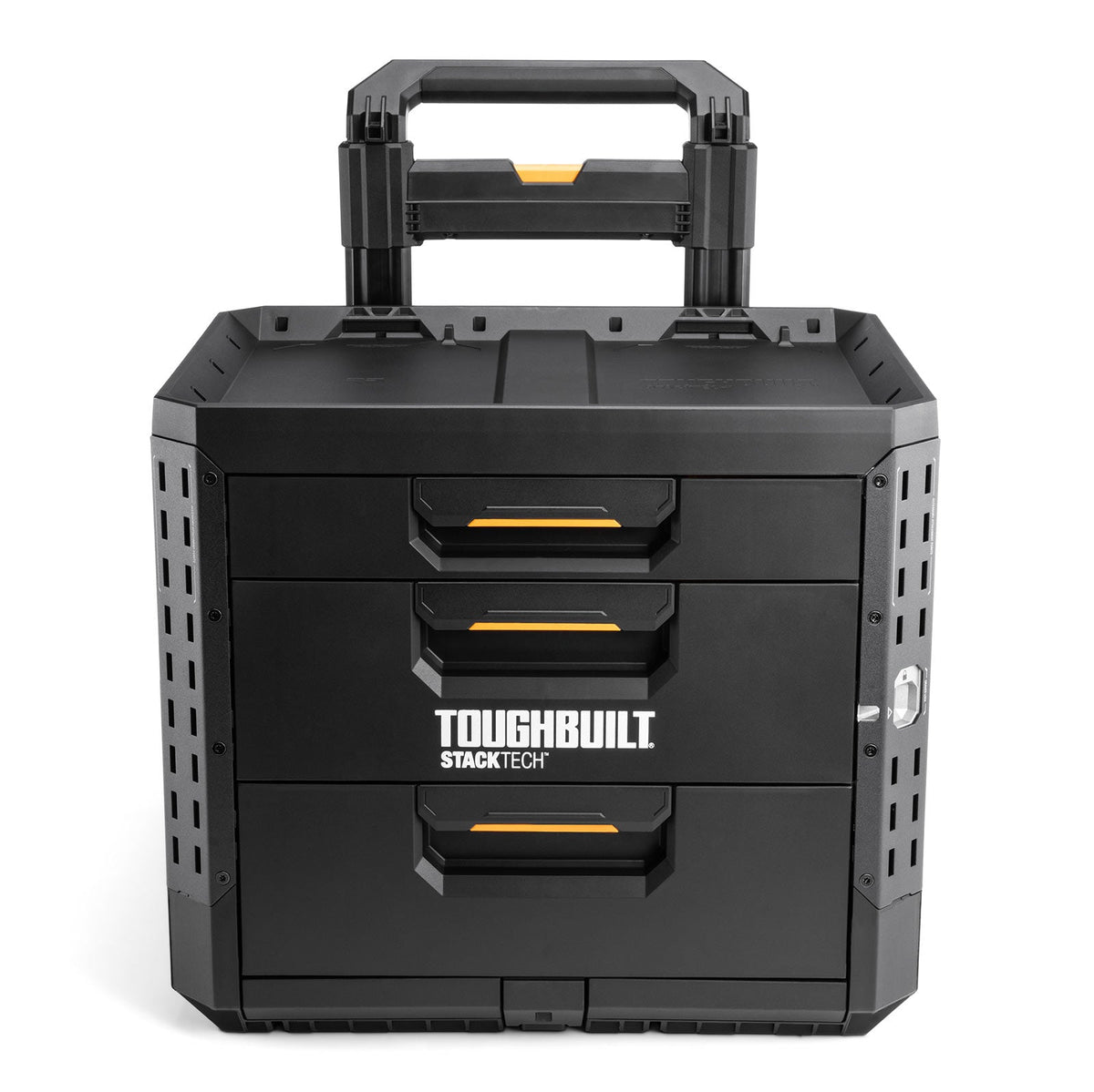 StackTech® 3-Drawer Rolling Locking Box