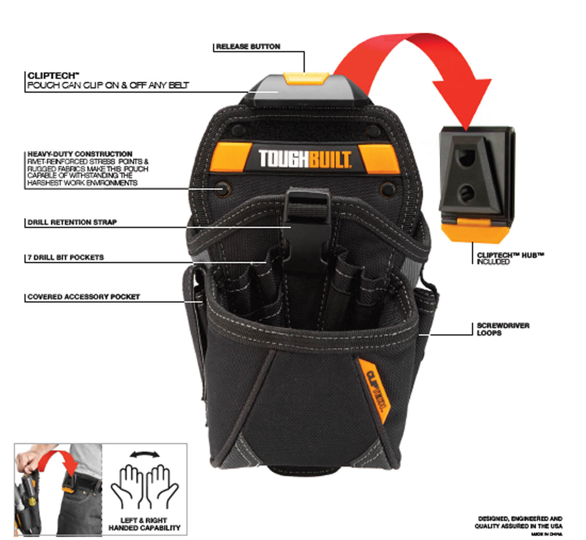 Clip-Tech™ Drill Holster Specialist