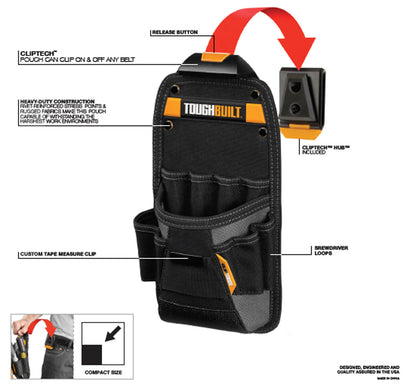 Clip-Tech™ Technician Pouch