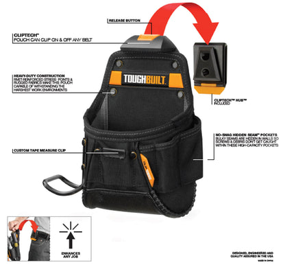 Clip-Tech™ Project Pouch with Hammer Loop
