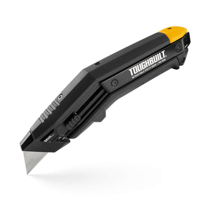 Angled Utility Knife with Pry Bar