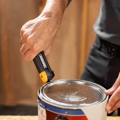 Angled Utility Knife with Pry Bar