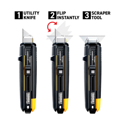 Scraper Utility Knife + 5 Blades