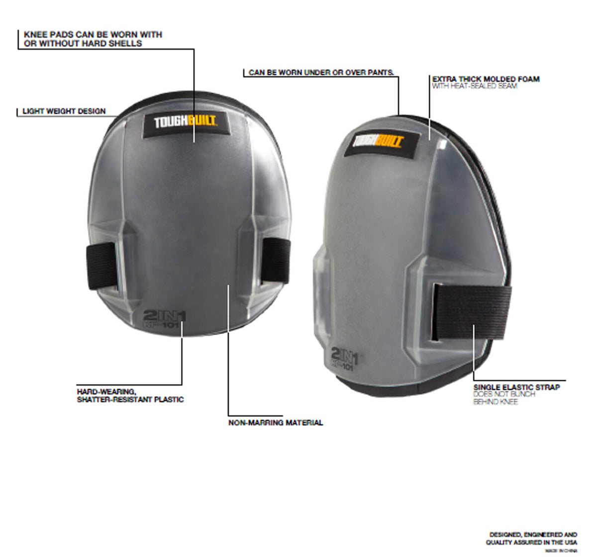 2-in-1 Knee Pads