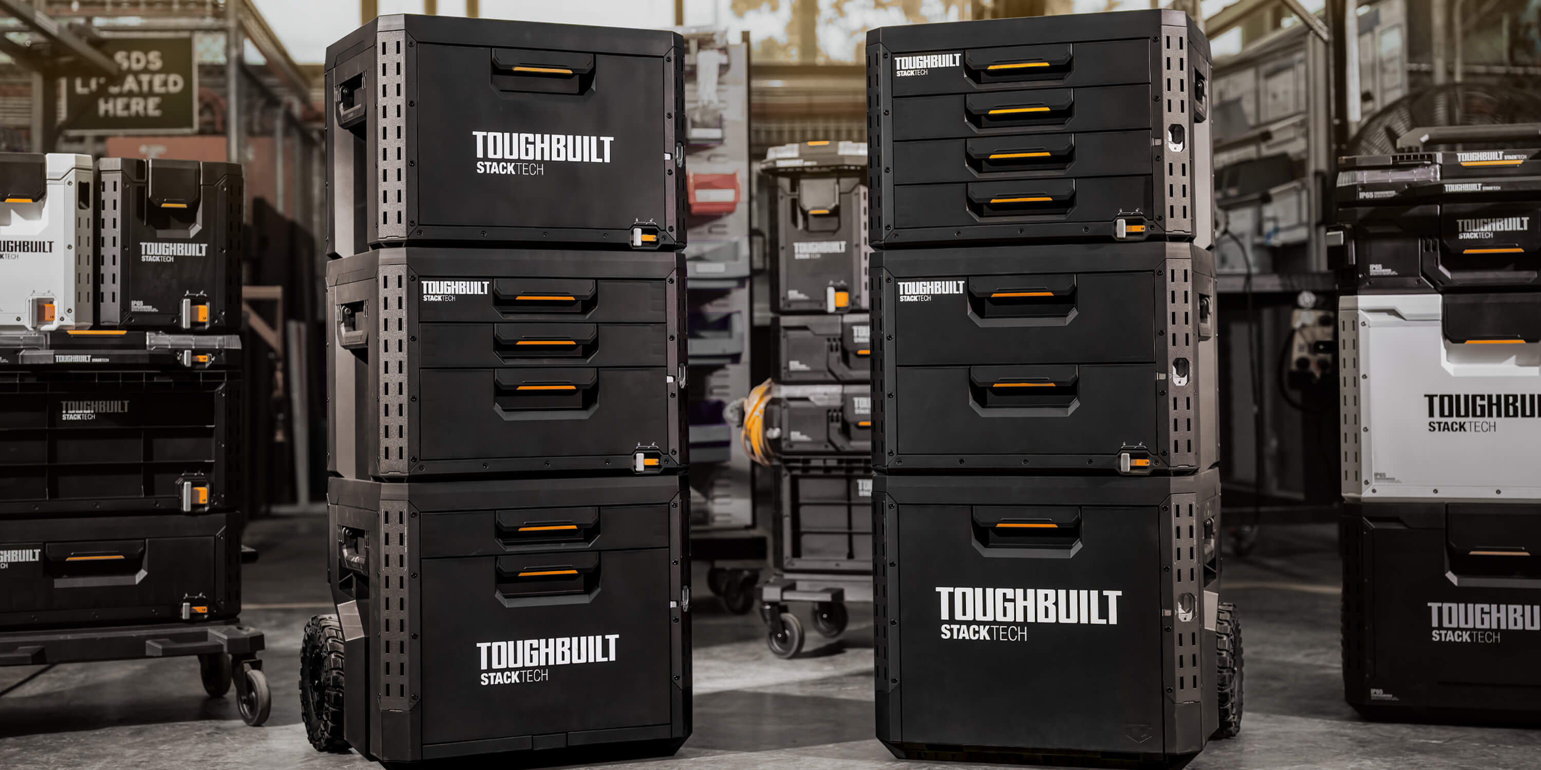 Toughbuilt StackTech toolboxes